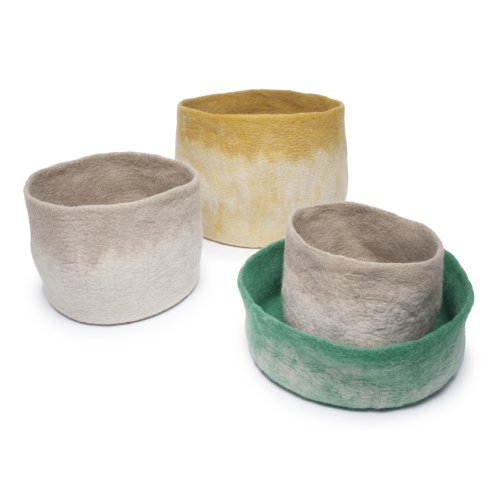 Calebasse en feutre XL - naturel